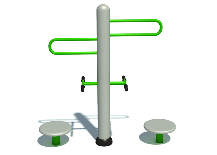 牧童小区健身设施-双人扭腰