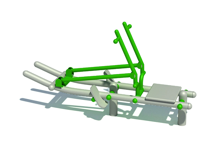 牧童小区健身设施-划船器